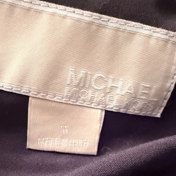 Vintage Michael Kors Black Trench Coat, Size Medium, EUC - Picture 11 of 13